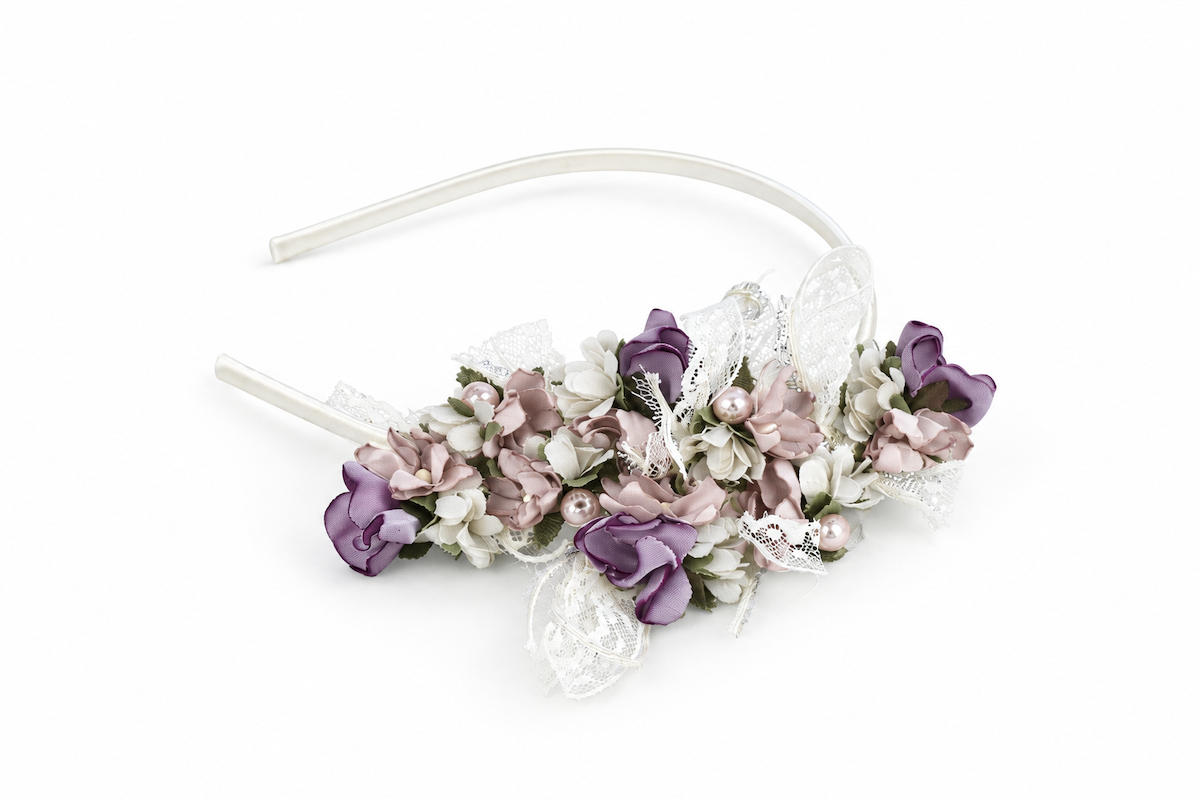 Diadema en 05 malva, vista del producto