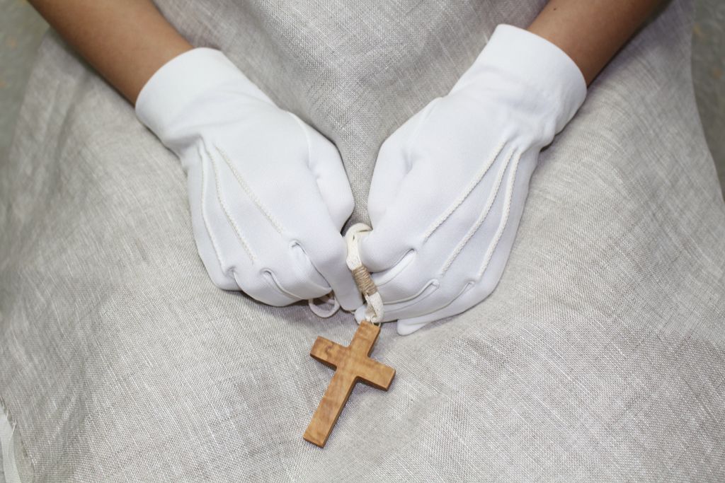 Guantes para comunión - imagen 1