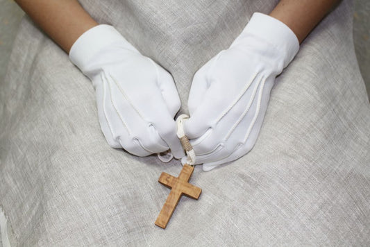 Guantes para comunión - imagen 1